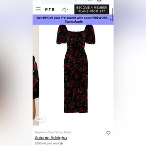 Autumn Adeigbo Rowenna Floral Dress
